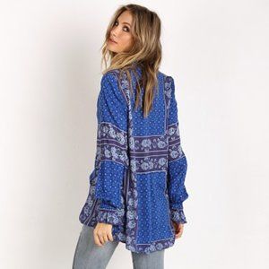 Free People Changing Times blouse tunic